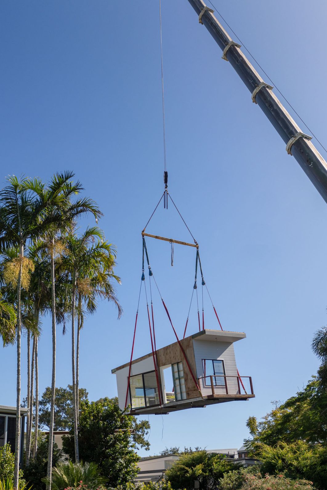 Installation Crane Modular Delivery