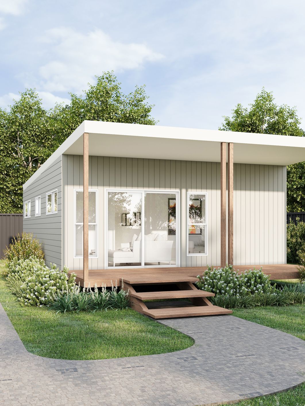 Aspen Residential Render modular granny flat secondary dwelling