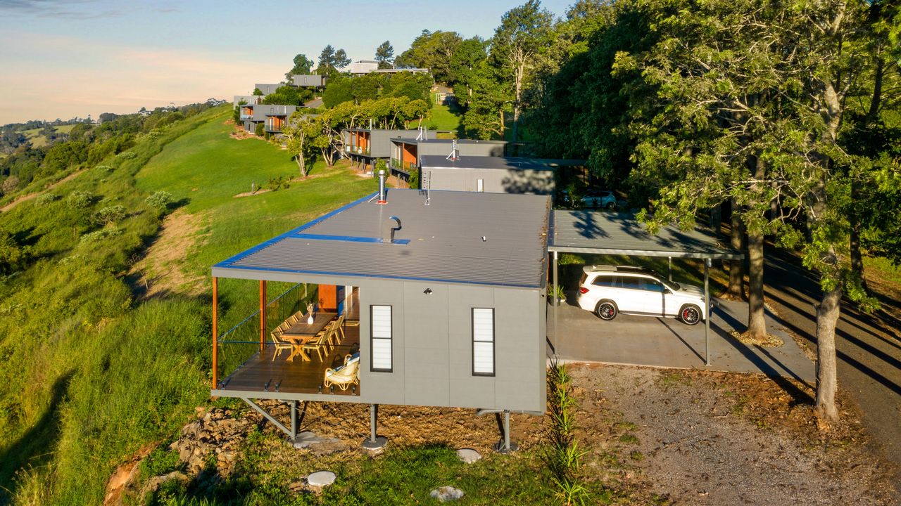 Maleny Ridge Cabins Tourism Modular Sloping Block