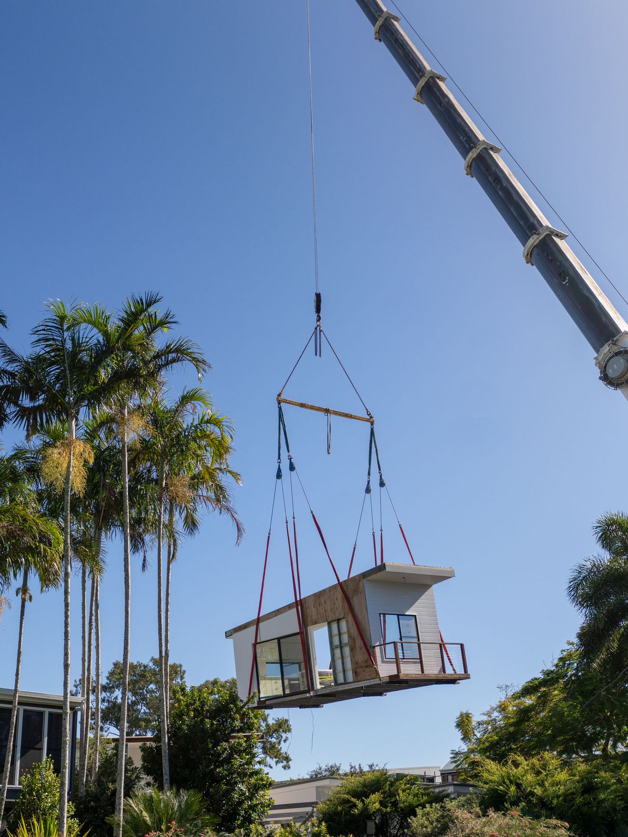 Installation Crane Modular Delivery