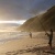 Beach fishing at Bornholm